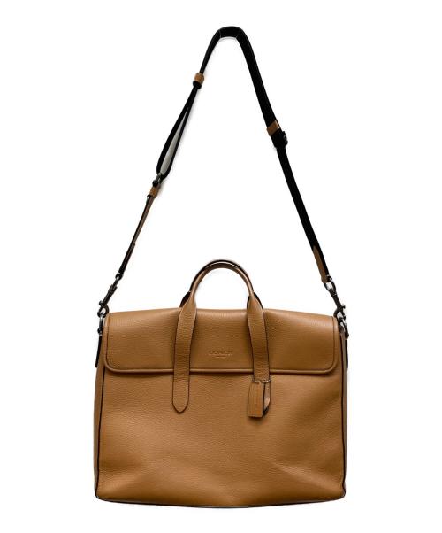 COACH（コーチ）COACH (コーチ) サリバン ポートフォリオ ブリーフ / C9875 ベージュの古着・服飾アイテム