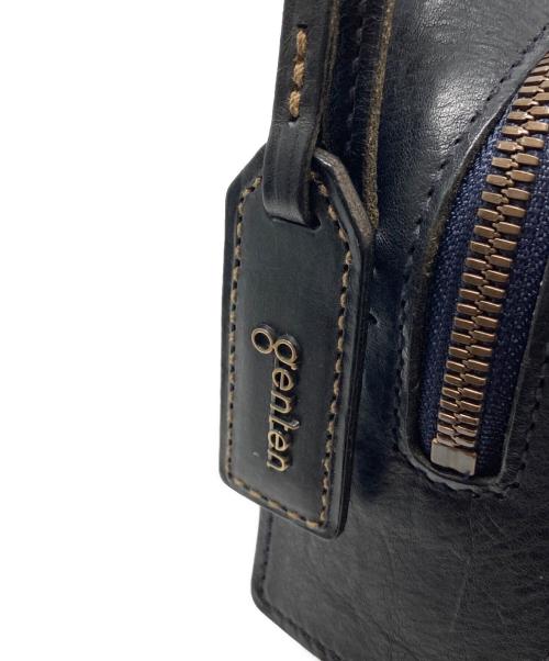 genten（ゲンテン）genten (ゲンテン) トスカBOX型ミニショルダーバッグ / 44012-86 ブラックの古着・服飾アイテム