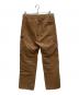 AURALEE (オーラリー) WASHED HEAVY CANVAS PANTS / A23AP02MN ブラウン サイズ:4：18000円