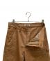 中古・古着 AURALEE (オーラリー) WASHED HEAVY CANVAS PANTS / A23AP02MN ブラウン サイズ:4：18000円