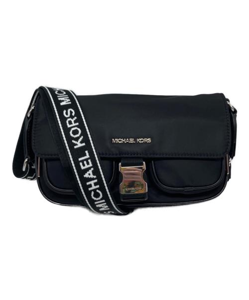 MICHAEL KORS（マイケルコース）MICHAEL KORS (マイケルコース) KHAI(カイ)ミディアムナイロンメッセンジャーバッグ / 35T5S5FM6C ブラックの古着・服飾アイテム