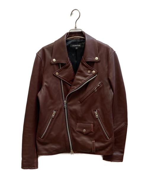 JACKROSE（ジャックローズ）JACKROSE (ジャックローズ) ライダースジャケット / 274702J レッド サイズ:Mの古着・服飾アイテム