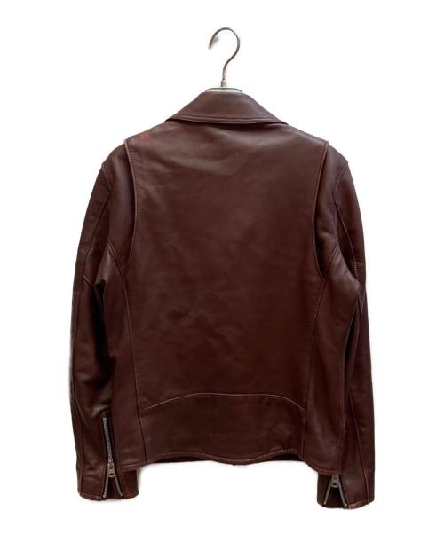 JACKROSE（ジャックローズ）JACKROSE (ジャックローズ) ライダースジャケット / 274702J レッド サイズ:Mの古着・服飾アイテム