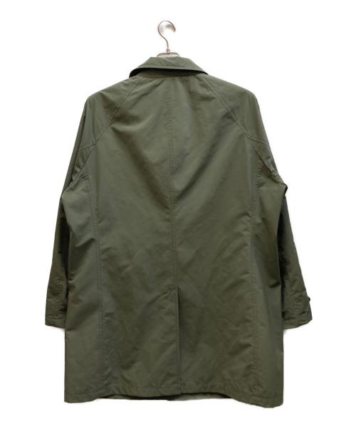 JOSEPH ABBOUD（ジョセフアブード）JOSEPH ABBOUD (ジョセフアブード) ナイロンステンカラーコート グリーン サイズ:3Lの古着・服飾アイテム