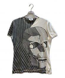 Vivienne Westwood man（ヴィヴィアン ウェストウッド マン）の古着「スカルTシャツ」｜グレー×ホワイト