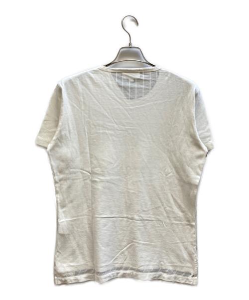 Vivienne Westwood man（ヴィヴィアン ウェストウッド マン）Vivienne Westwood man (ヴィヴィアン ウェストウッド マン) スカルTシャツ グレー×ホワイト サイズ:46の古着・服飾アイテム