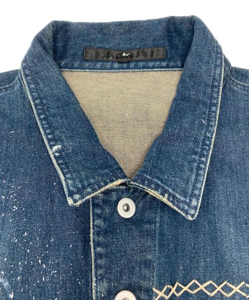 NO ID.（ノーアイディー）NO ID. (ノーアイディー) デニムジャケット / 841035-360B インディゴ サイズ:2の古着・服飾アイテム