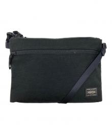PORTER（ポーター）の古着「ハイブリットサコッシュ」｜ブラック