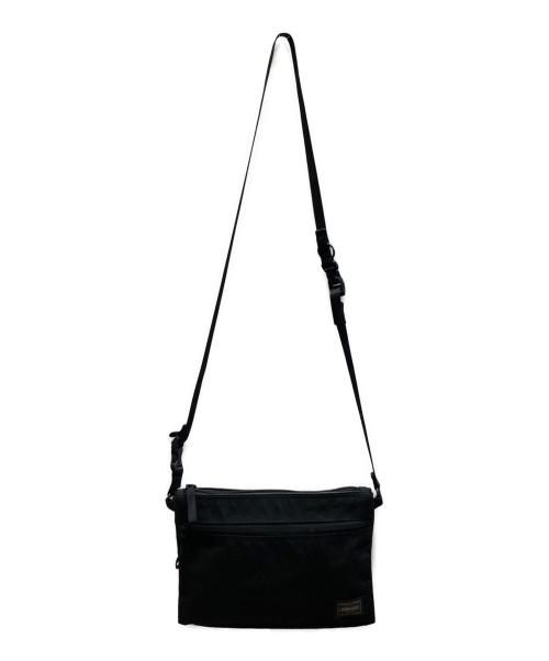 PORTER（ポーター）PORTER (ポーター) ハイブリットサコッシュ ブラックの古着・服飾アイテム
