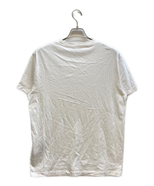 PRADA（プラダ）PRADA (プラダ) コットンTシャツ / ACU1 2024 292 ホワイト サイズ:XLの古着・服飾アイテム