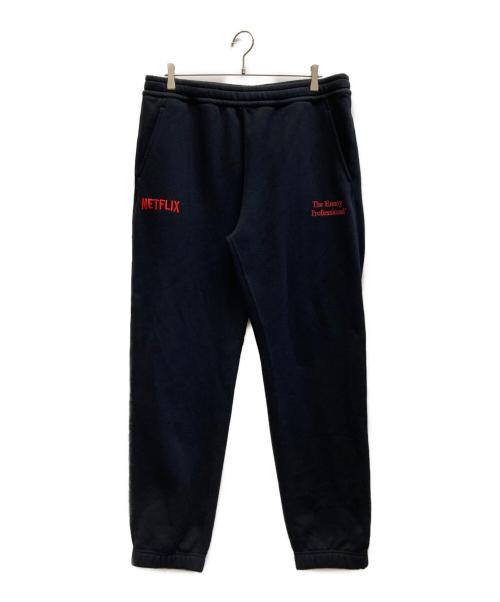 The Ennoy Professional（ザ エンノイ プロフェッショナル）THE ENNOY PROFESSIONAL (ザ エンノイ プロフェッショナル) ロゴ刺繍スウェットパンツ / AW23BRENPT06NTL ブラック サイズ:XLの古着・服飾アイテム