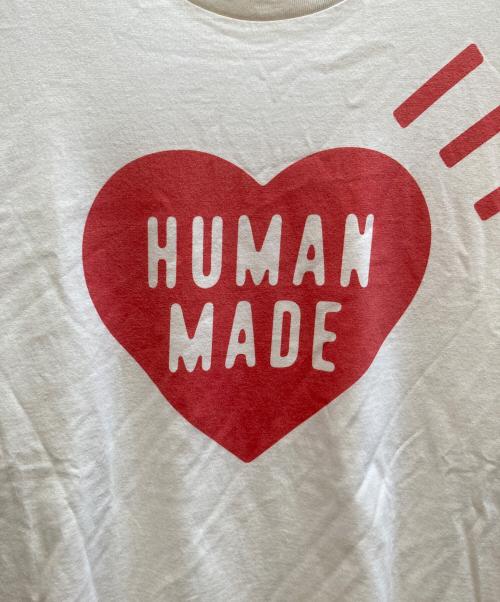 HUMAN MADE（ヒューマンメイド）HUMAN MADE (ヒューマンメイド) プリントTシャツ ホワイト サイズ:Lの古着・服飾アイテム