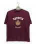VERSACE（ヴェルサーチェ）の古着「ロゴＴシャツ / 105170 1A03467」｜レッド