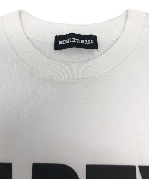 GOD SELECTION XXX（ゴッド セレクション トリプルエックス）GOD SELECTION XXX (ゴッド セレクション トリプルエックス) ロゴTシャツ ホワイト サイズ:Mの古着・服飾アイテム