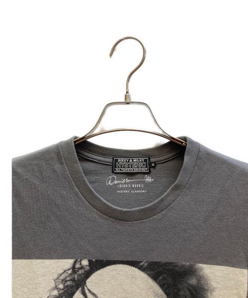 Hysteric Glamour（ヒステリックグラマー）Hysteric Glamour (ヒステリックグラマー) DENNIS MORRIS / JOHN IN JAMAICA Tシャツ / 02251CT15 グレー サイズ:Mの古着・服飾アイテム