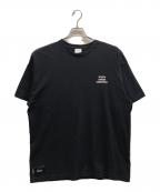 WTAPSダブルタップス）の古着「ロゴTシャツ」｜ブラック
