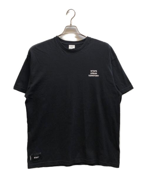 WTAPS（ダブルタップス）WTAPS (ダブルタップス) ロゴTシャツ ブラック サイズ:X03の古着・服飾アイテム