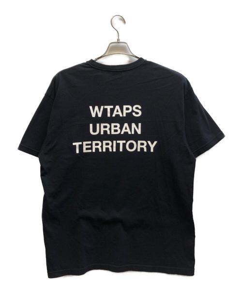 WTAPS（ダブルタップス）WTAPS (ダブルタップス) ロゴTシャツ ブラック サイズ:X03の古着・服飾アイテム
