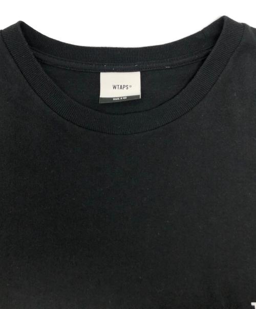WTAPS（ダブルタップス）WTAPS (ダブルタップス) ロゴTシャツ ブラック サイズ:X03の古着・服飾アイテム