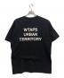 WTAPS (ダブルタップス) ロゴTシャツ ブラック サイズ:X03：7000円