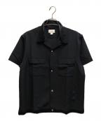 THE CRIMIEザ クライミー）の古着「SHORT SLEEVE OPEN SHIRT SUMMER NIGHT」｜ブラック