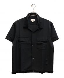THE CRIMIE（ザ クライミー）の古着「SHORT SLEEVE OPEN SHIRT SUMMER NIGHT」｜ブラック