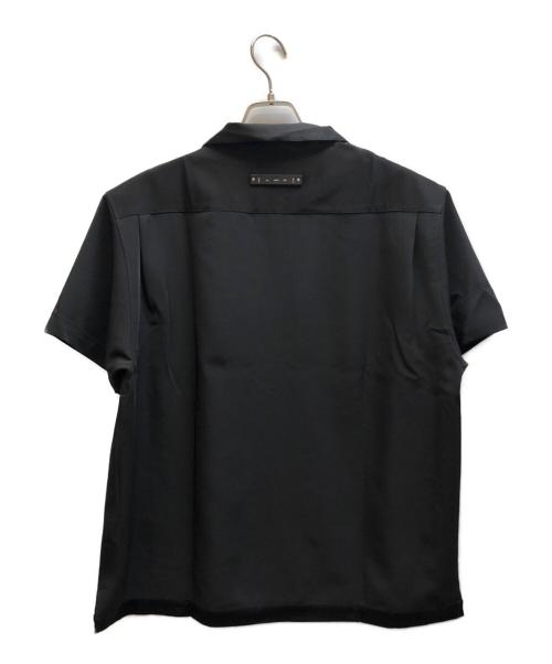 THE CRIMIE（ザ クライミー）THE CRIMIE (ザ クライミー) SHORT SLEEVE OPEN SHIRT SUMMER NIGHT ブラック サイズ:Lの古着・服飾アイテム