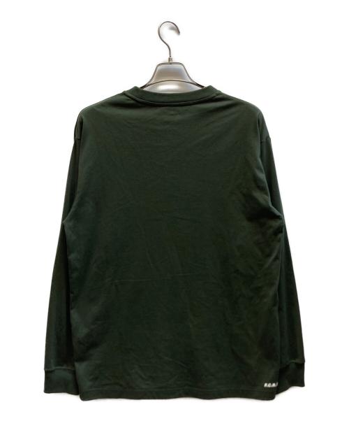 F.C.R.B.（エフシーレアルブリストル）F.C.R.B. (エフシーレアルブリストル) LETTERED L/S TEE / FCRB-252099 グリーン サイズ:Lの古着・服飾アイテム