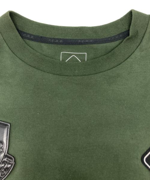 F.C.R.B.（エフシーレアルブリストル）F.C.R.B. (エフシーレアルブリストル) LETTERED L/S TEE / FCRB-252099 グリーン サイズ:Lの古着・服飾アイテム