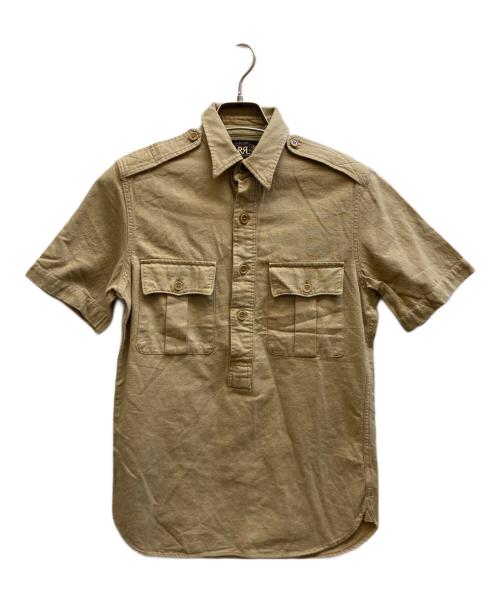 RRL（ダブルアールエル）RRL (ダブルアールエル) 半袖シャツ ブラウン サイズ:XSの古着・服飾アイテム