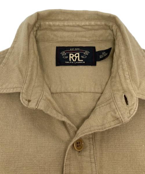 RRL（ダブルアールエル）RRL (ダブルアールエル) 半袖シャツ ブラウン サイズ:XSの古着・服飾アイテム