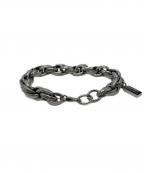 DIESELディーゼル）の古着「チェーンブレスレット / DX1514040」｜シルバー