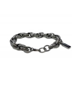 中古・古着通販】hazama (ハザマ) 定位置を忘れた5連リング ブラック