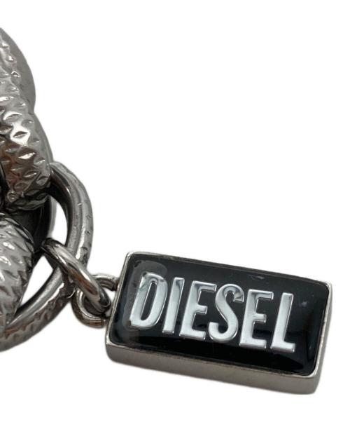 DIESEL（ディーゼル）DIESEL (ディーゼル) チェーンブレスレット / DX1514040 シルバーの古着・服飾アイテム