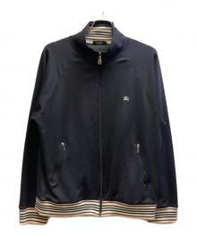 BURBERRY BLACK LABEL（バーバリーブラックレーベル）の古着「トラックジャケット」｜ブラック