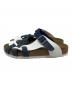 BIRKENSTOCK (ビルケンシュトック) Pisa BS サンダル ホワイト×ネイビー サイズ:24㎝：8000円