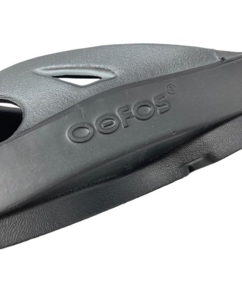 OOFOS（ウーフォス）OOFOS (ウーフォス) リカバリーサンダル ブラック サイズ:40の古着・服飾アイテム