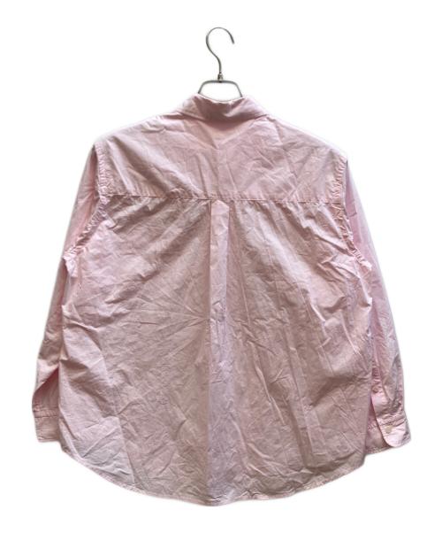 CLANE（クラネ）CLANE (クラネ) LOGO BUTTON-DOWN BASIC SHIRTS ピンク サイズ:1の古着・服飾アイテム