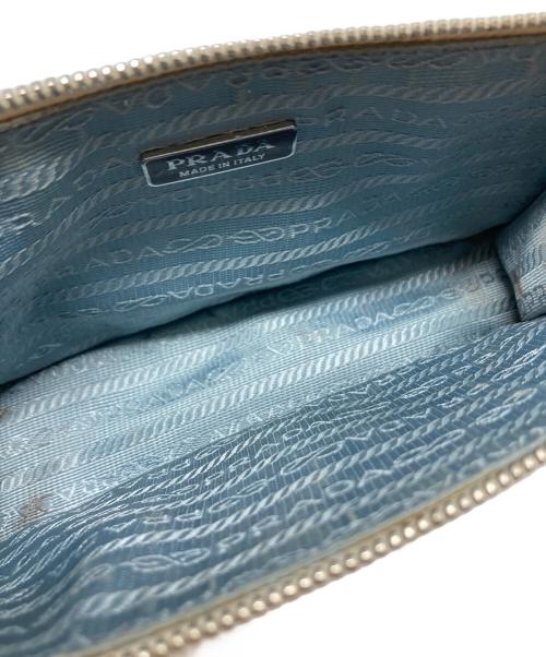 PRADA（プラダ）PRADA (プラダ) ポーチ ベージュの古着・服飾アイテム