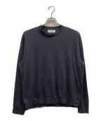 MARKAマーカ）の古着「CREW NECK SUPER120s WOOL SINGLE JERSEY WASHABLE」｜ブラウン