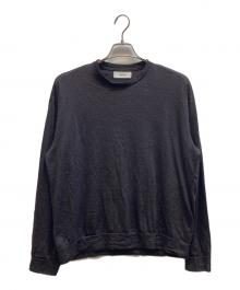 MARKA（マーカ）の古着「CREW NECK SUPER120s WOOL SINGLE JERSEY WASHABLE」｜ブラウン