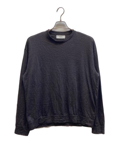 MARKA（マーカ）MARKA (マーカ) CREW NECK SUPER120s WOOL SINGLE JERSEY WASHABLE ブラウン サイズ:2の古着・服飾アイテム