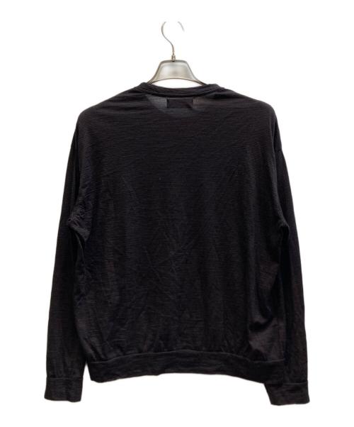 MARKA（マーカ）MARKA (マーカ) CREW NECK SUPER120s WOOL SINGLE JERSEY WASHABLE ブラウン サイズ:2の古着・服飾アイテム