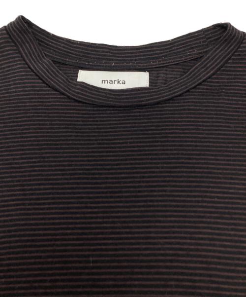 MARKA（マーカ）MARKA (マーカ) CREW NECK SUPER120s WOOL SINGLE JERSEY WASHABLE ブラウン サイズ:2の古着・服飾アイテム