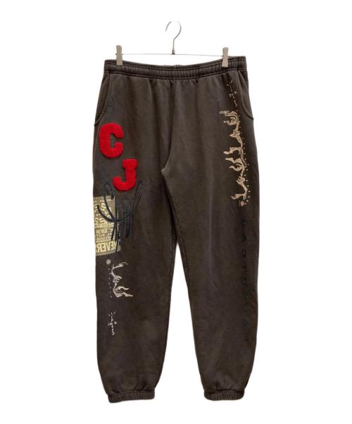 Travis Scott（トラヴィススコット）TRAVIS SCOTT (トラヴィススコット) Cactus Jack CJ Flare Sweatpants ブラウン サイズ:XLの古着・服飾アイテム