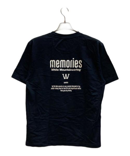 WHITE MOUNTAINEERING（ホワイトマウンテ二アニング）WHITE MOUNTAINEERING (ホワイトマウンテ二アニング) WANAKA PHOTO T-SHIRT ブラック サイズ:2の古着・服飾アイテム