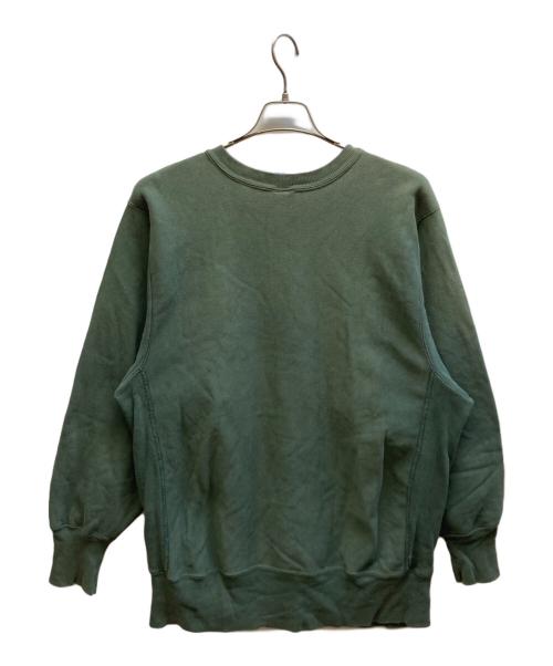 Champion REVERSE WEAVE（チャンピオン リバース ウィーブ）Champion REVERSE WEAVE (チャンピオン リバース ウィーブ) 90sリバースウィーブスウェット グリーン サイズ:XLの古着・服飾アイテム