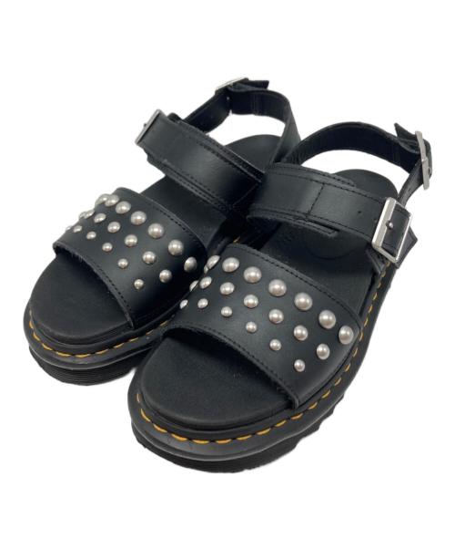 Dr.Martens（ドクターマーチン）Dr.Martens (ドクターマーチン) スタッズ付サンダル/VOSS STUD ブラック サイズ:UK4の古着・服飾アイテム