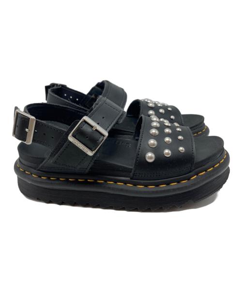 Dr.Martens（ドクターマーチン）Dr.Martens (ドクターマーチン) スタッズ付サンダル/VOSS STUD ブラック サイズ:UK4の古着・服飾アイテム