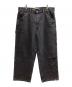LEVI'S SILVERTAB（リーバイス シルバータブ）の古着「バギーカーペンター デニムパンツ/A7489-0001」｜ブラック